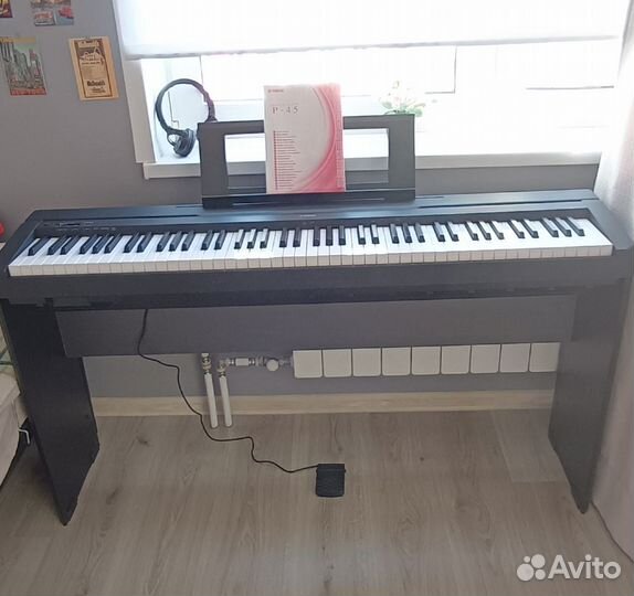 Цифровое пианино yamaha p 45b