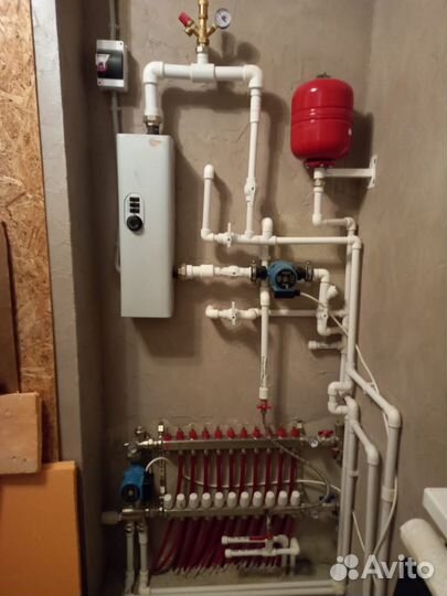 Монтаж систем отопления, водопровода