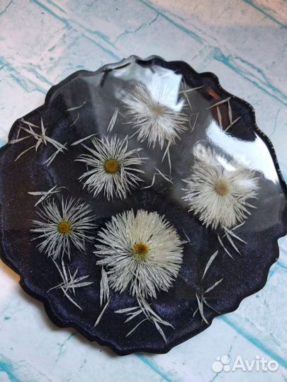 Поднос и 2 подстаканника