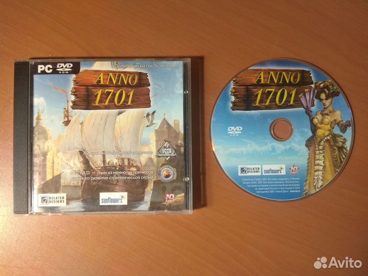 Игра Anno 1701 pc dvd