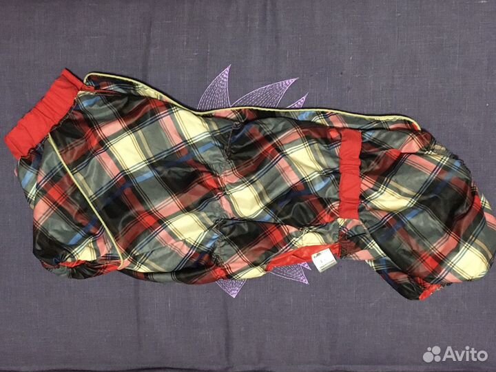 Дождевик для собаки for my dogs TM2 (такса) кобель