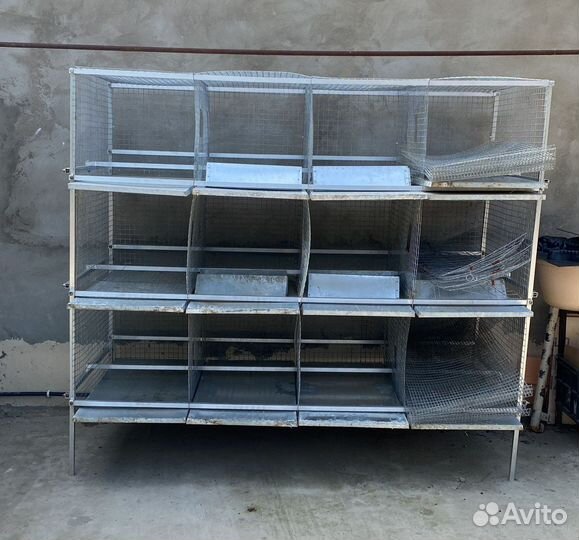 Клетка для кур несушек на 96 голов