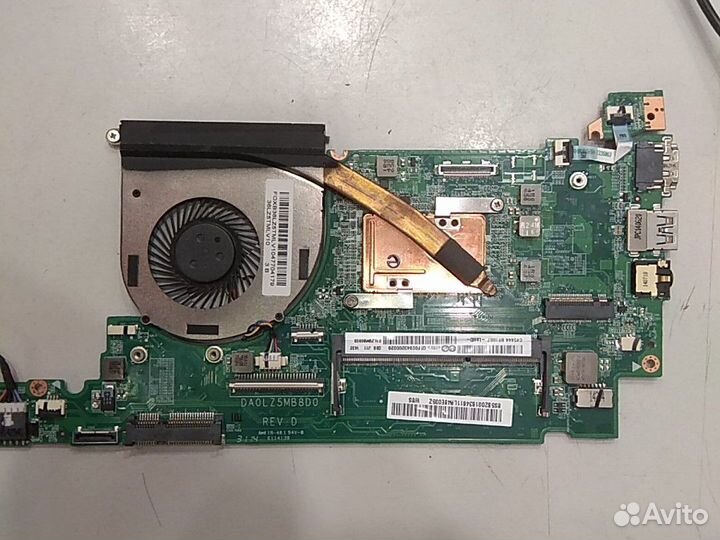 Плата от ноутбука lenovo da0lz5mb8d0