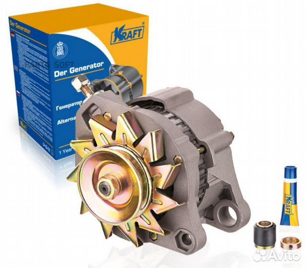 Kraft KT203003 Генератор ваз 2108-099, Ока (70 А)