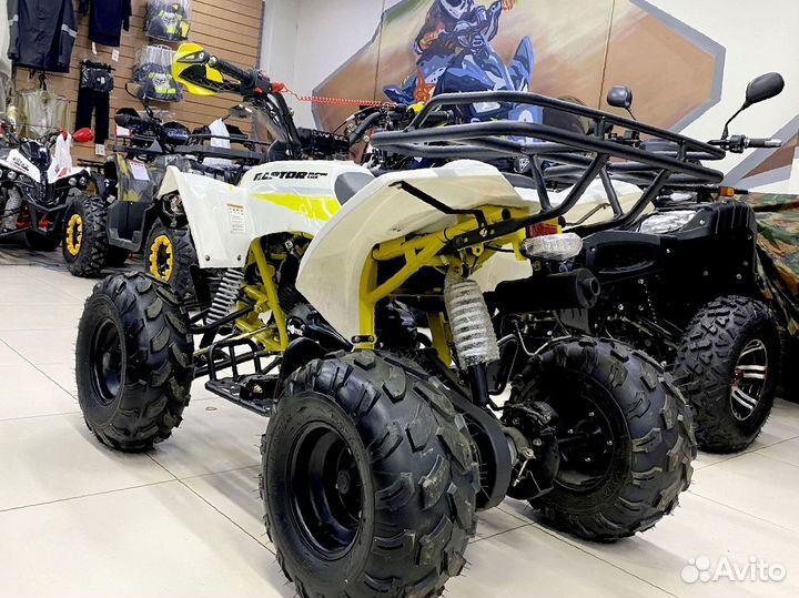 Квадроцикл Raptor Super LUX 125 Желтый