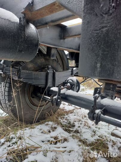 Прицеп лесовоз (сортиментовоз) СЗАП 8357, 2008