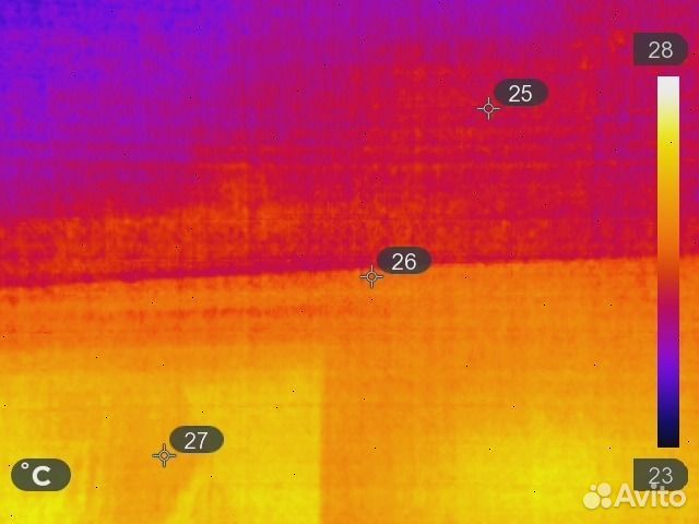Ремонт теплого пола. Тепловизор. Аэродверь