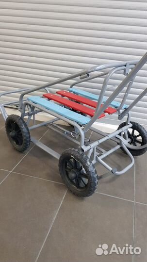 Детские санки с колесами су 13