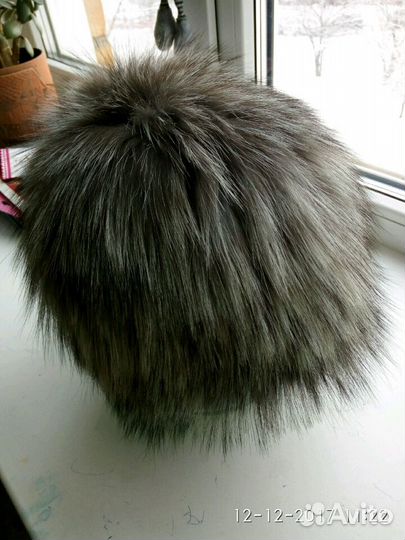 Шапка из чернобурки