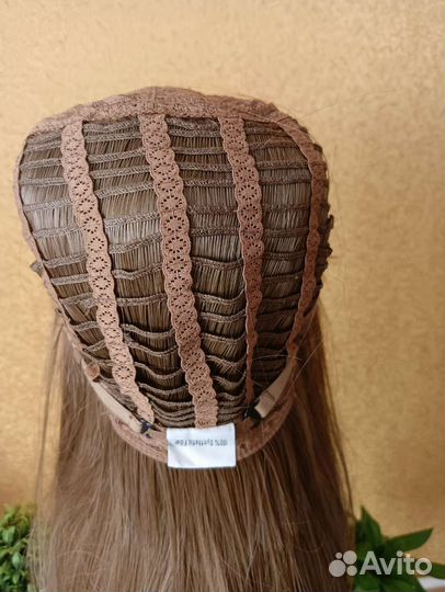 Парик с челкой биопротеиновые волосы