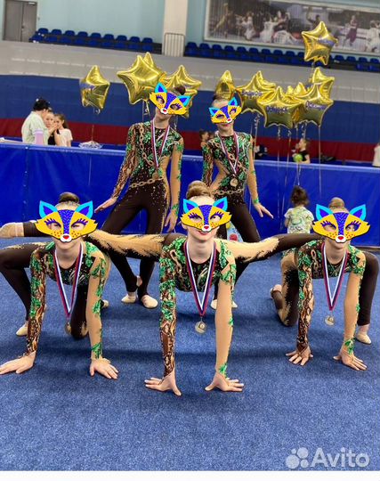 Групповые купальники для художественной гимнастики