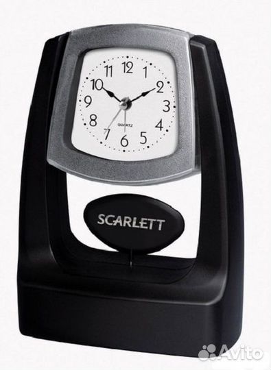 Часы scarlett вращающийся логотип