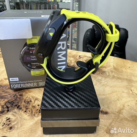 Garmin Forerunner 965 Black желто-черн. band