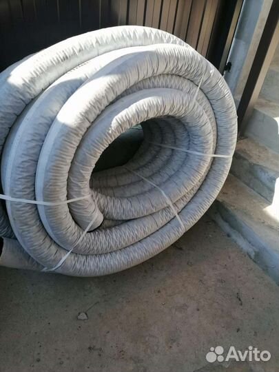 Труба дренажная 110 в геотекстиле