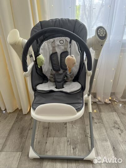 Стульчик для кормления электрокачели шезлонг 3в1