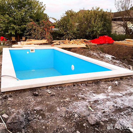 Бассейн пластиковый 6x3