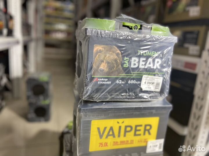 Аккумулятор Tyumen Bat Bear 62 ah 600 A