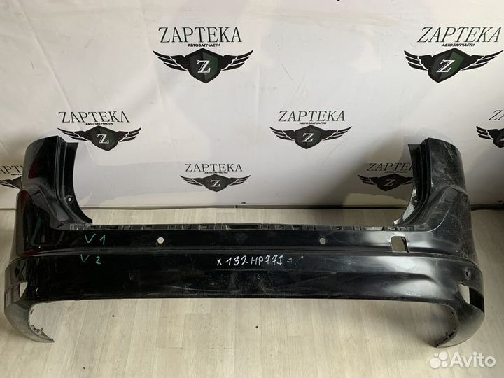 Volvo xc60 бампер задний 2 части