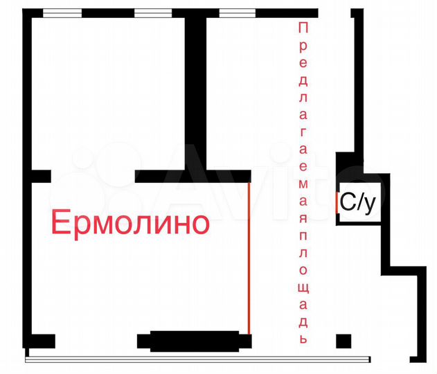 Торговая площадь, 62 м²