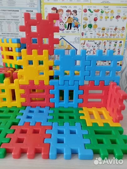 Конструктор кубики разборные