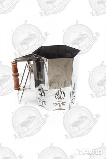 Стартер для розжига угля из нержавейки