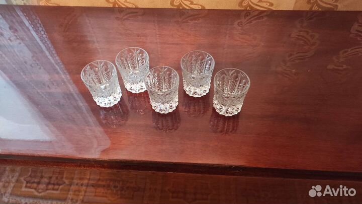 Хрустальные рюмки СССР