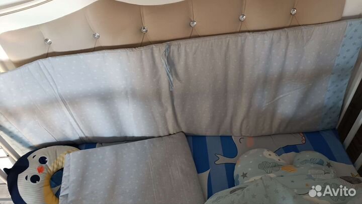 Бортики в детскую кроватку