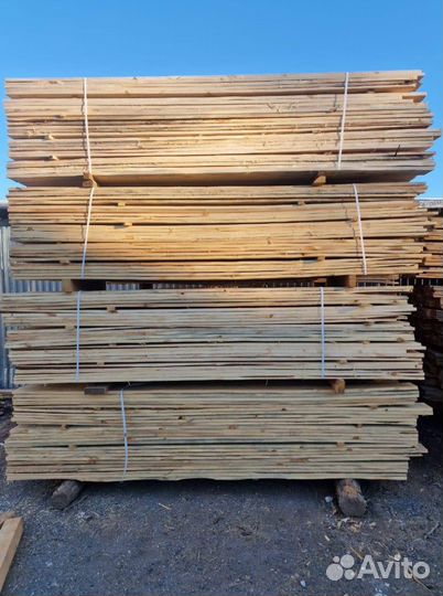 Доска обрезная опт - Сосна / Любые размеры