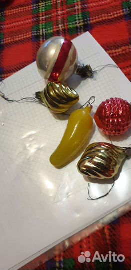 Елочные игрушки СССР