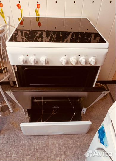 Плита электрическая стеклокерамика бу