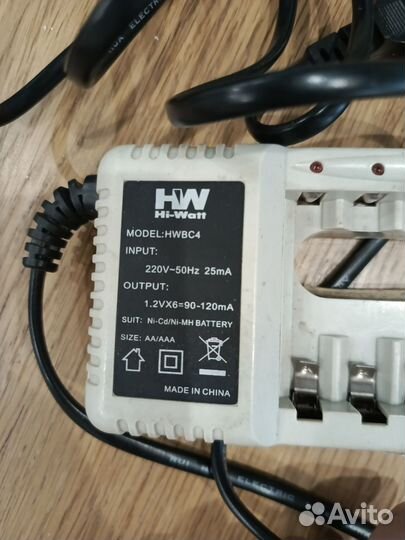 Зарядное устройство для аккумуляторных батареек