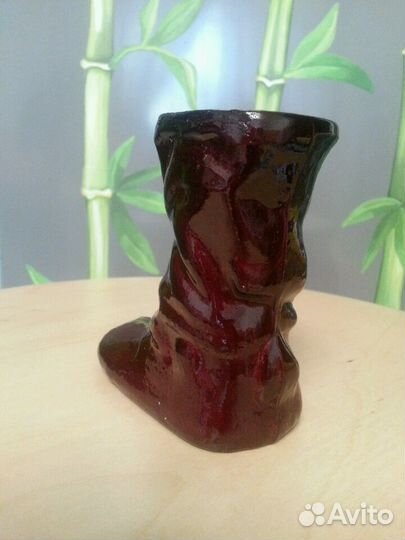 Металлический сапожок, СССР (пепельница)