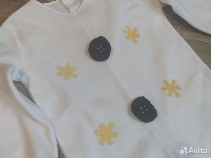 Костюм снеговика детский