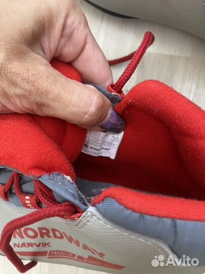 Лыжные ботинки 36 размер детские