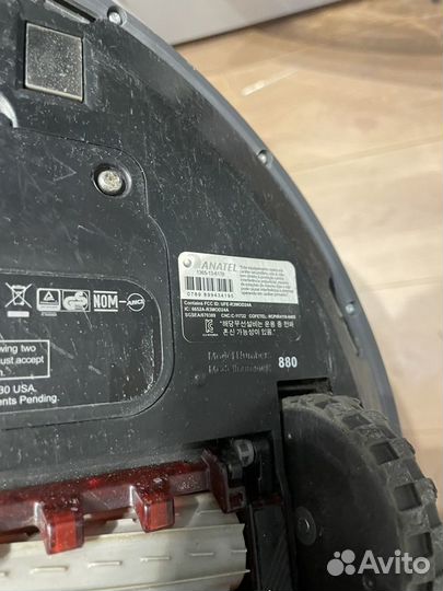 Робот пылесос iRobot roomba 880