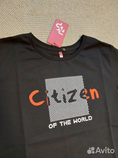 Мужская футболка Citizen of the world р. М