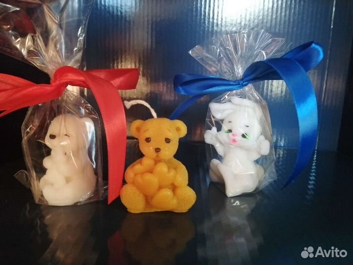 Свечи восковые и мыло формовое