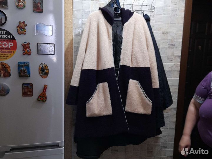 Пальто женское демисезонное 54 56