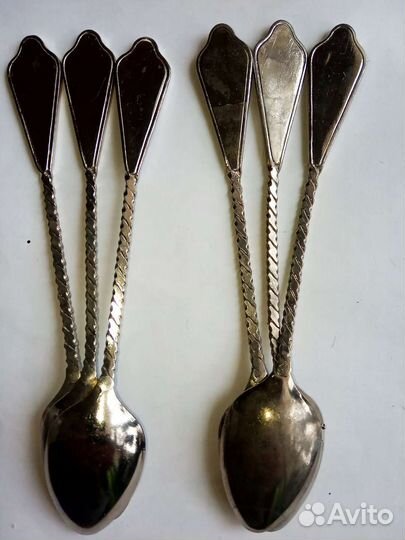 Ложки чайные мельхиор СССР