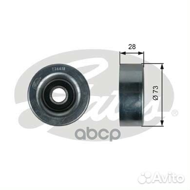 Ролик обводной навесного оборудования T36418 Gates