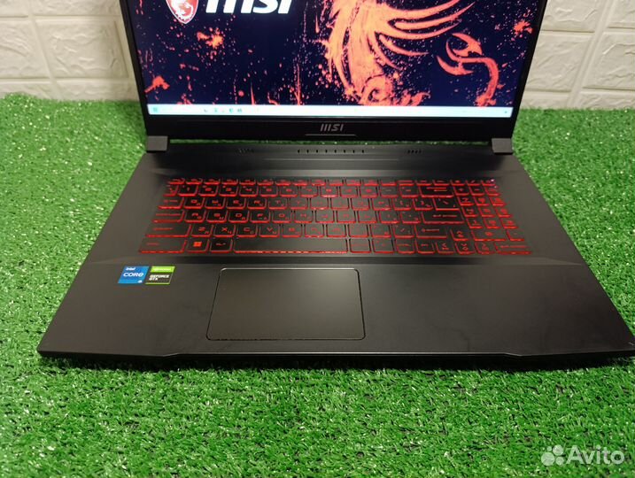 Игровой MSI katana 17.3 core i5-11300H + GTX 1650
