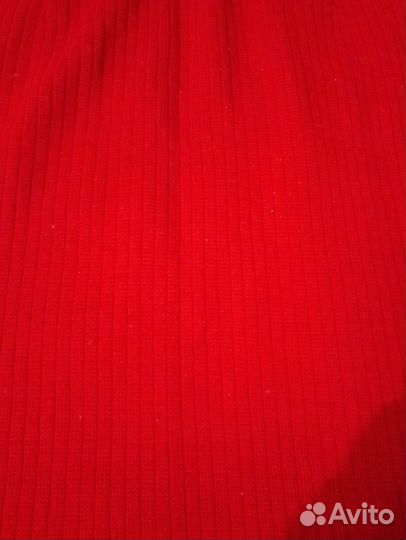 Костюм женский теплый трикотажный с юбкой р 48-50