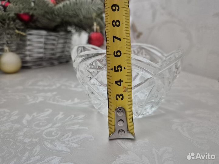 Розетки хрустальные СССР