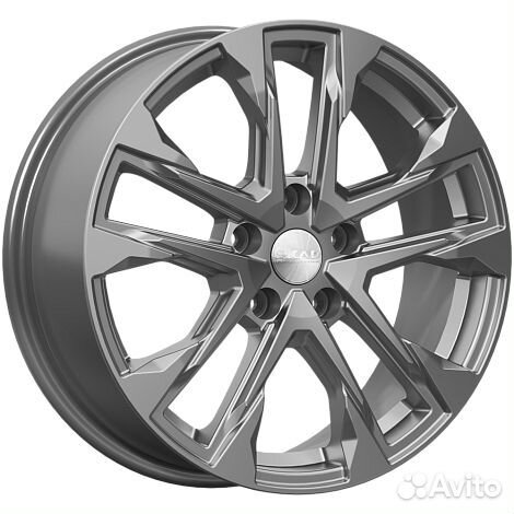 Скад Атакор : 7x17 5*110 Et:35 Dia:65.1 графит