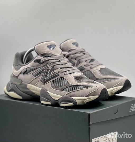 Серые New Balance 9060