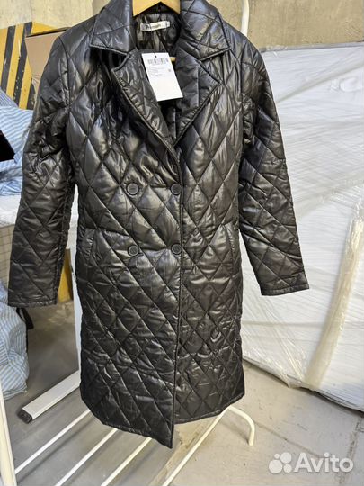 Женские стеганые пальто 44