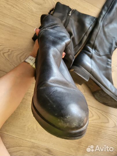 Сапоги женские натуральная кожа