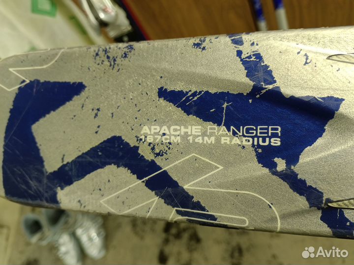 Горнолыжные ботинки + лыжи apache ranger комплект