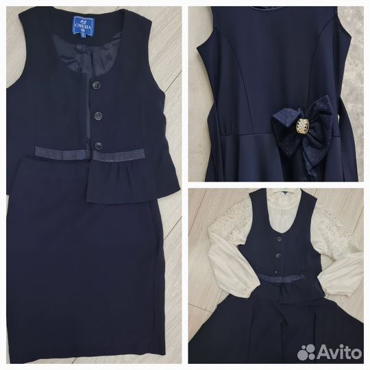 Школьная форма девочке р.122-146 на 1-4 класс