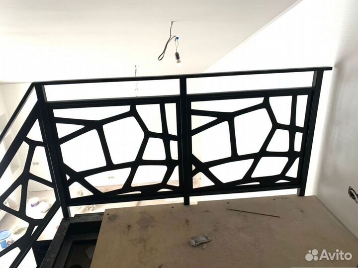 Лестничные перегородки и ограждения на заказ